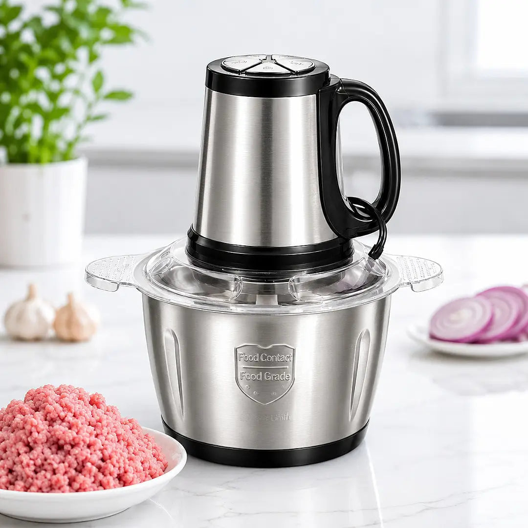 Electric Meat Grinder 3 Liter Chopper meat chopper, Multi Function Food Processor