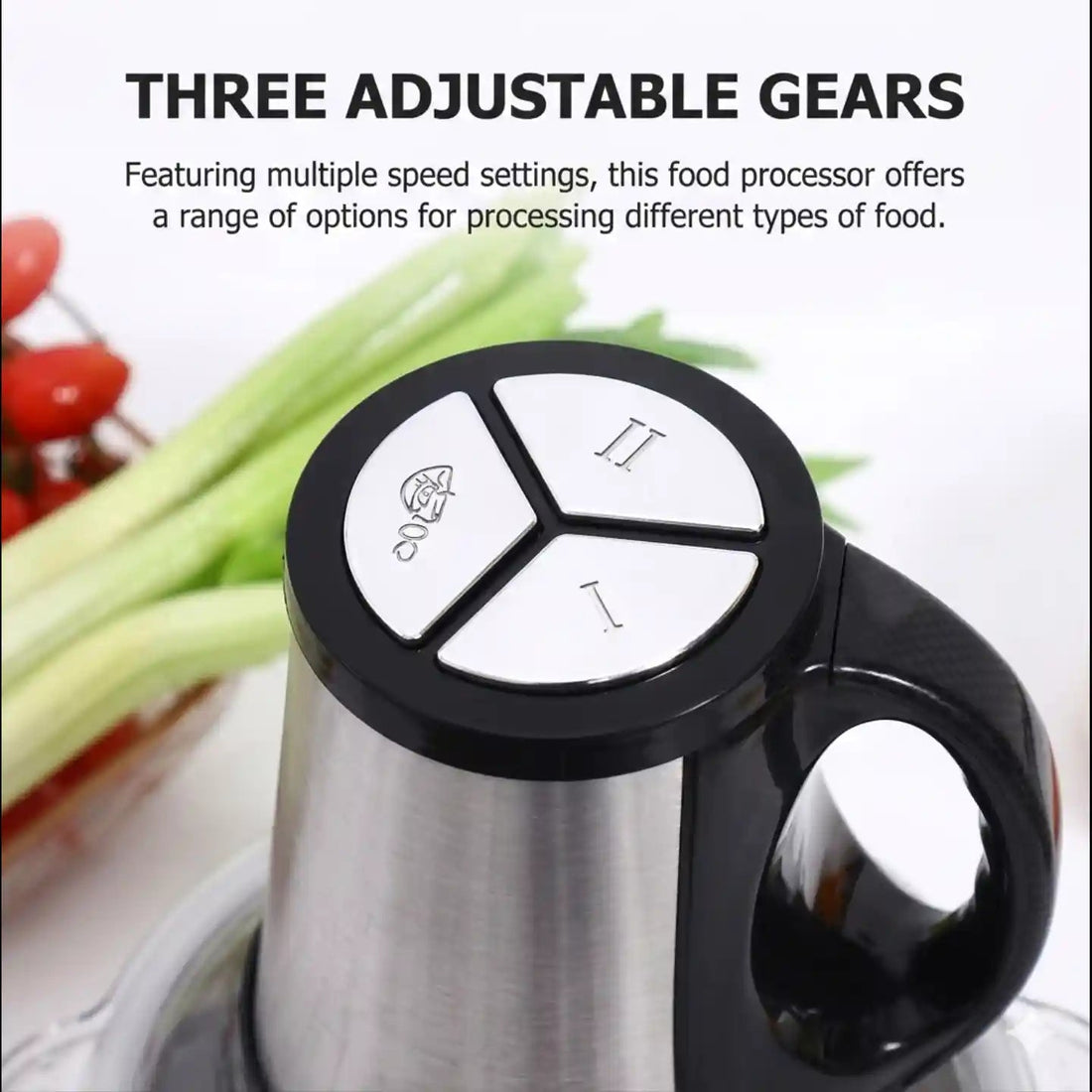 Electric Meat Grinder 3 Liter Chopper meat chopper, Multi Function Food Processor
