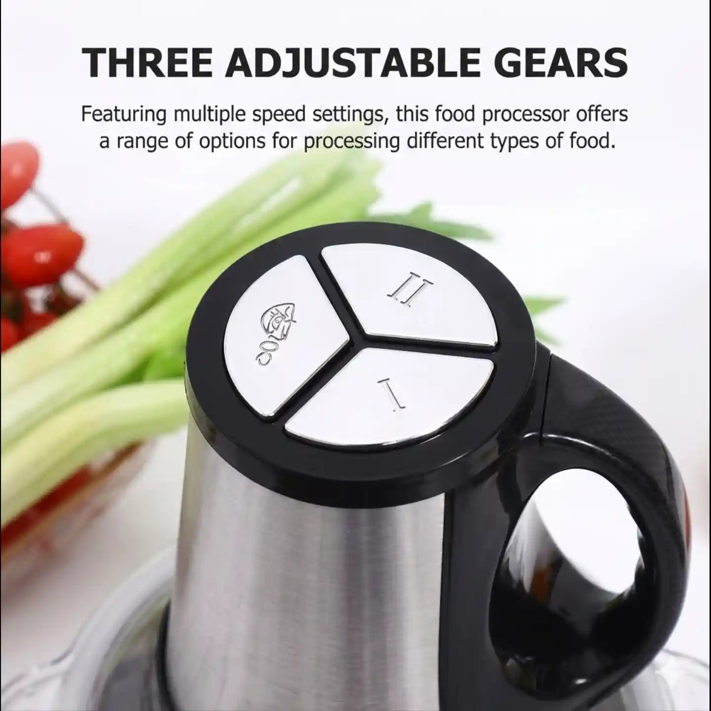 Electric Meat Grinder 3 Liter Chopper meat chopper, Multi Function Food Processor