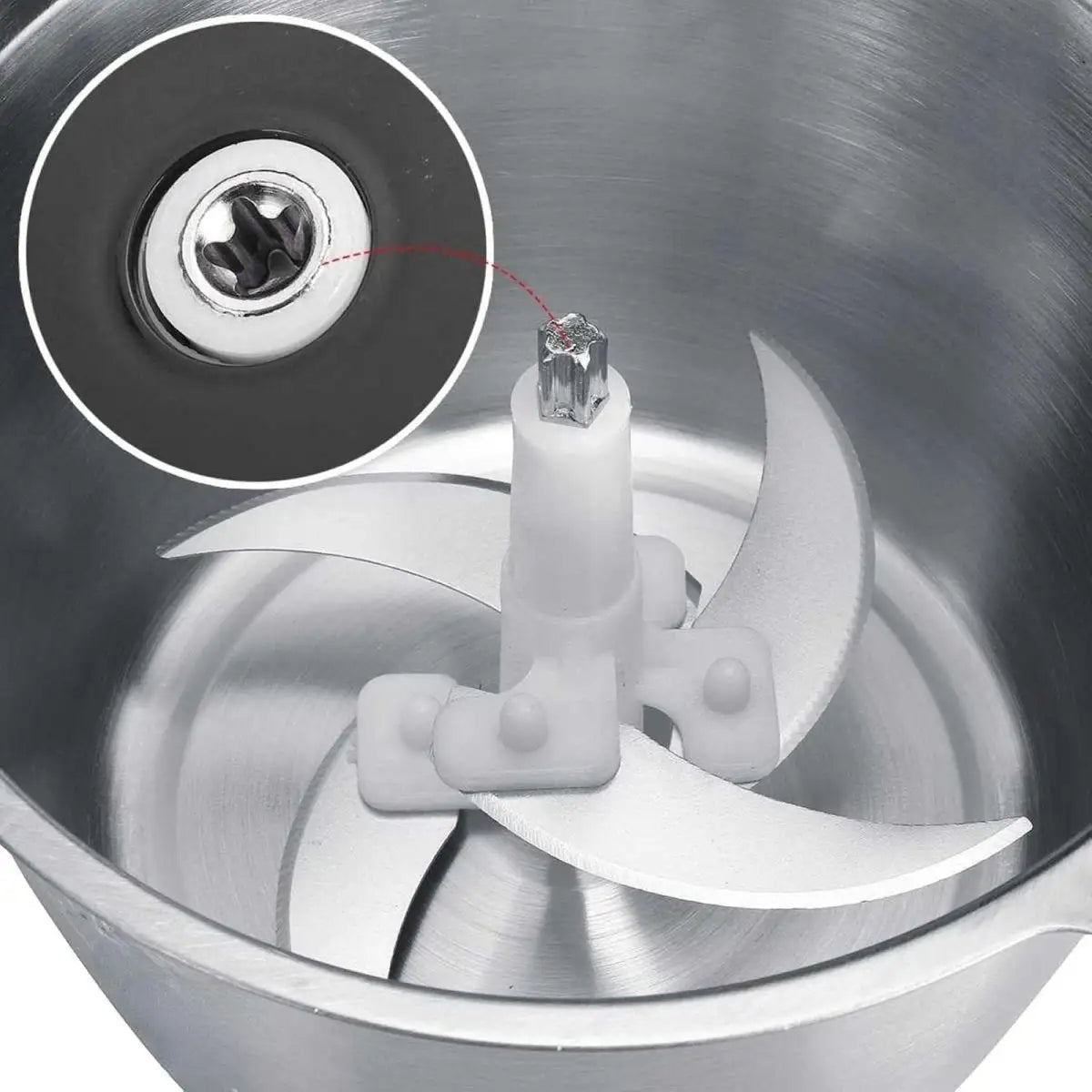 Electric Meat Grinder 3 Liter Chopper meat chopper, Multi Function Food Processor