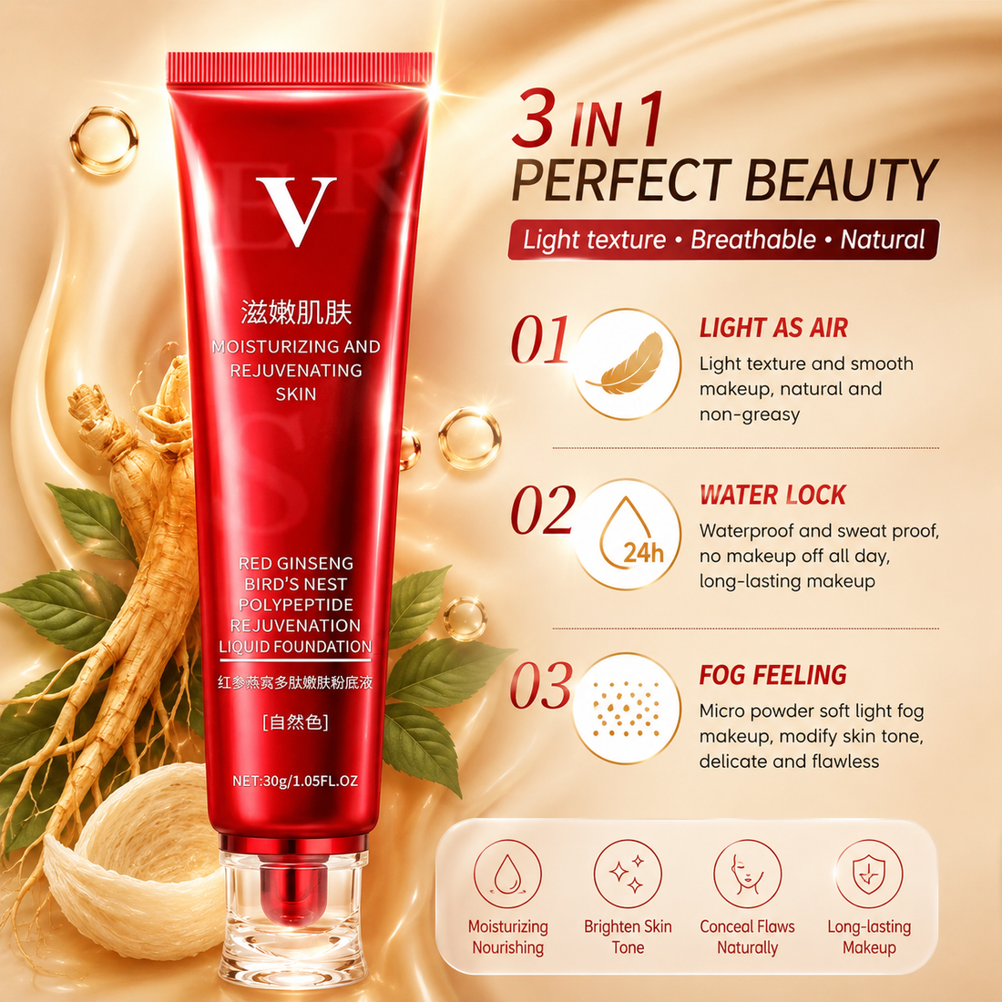 SK Forever Natural Finish Foundation
