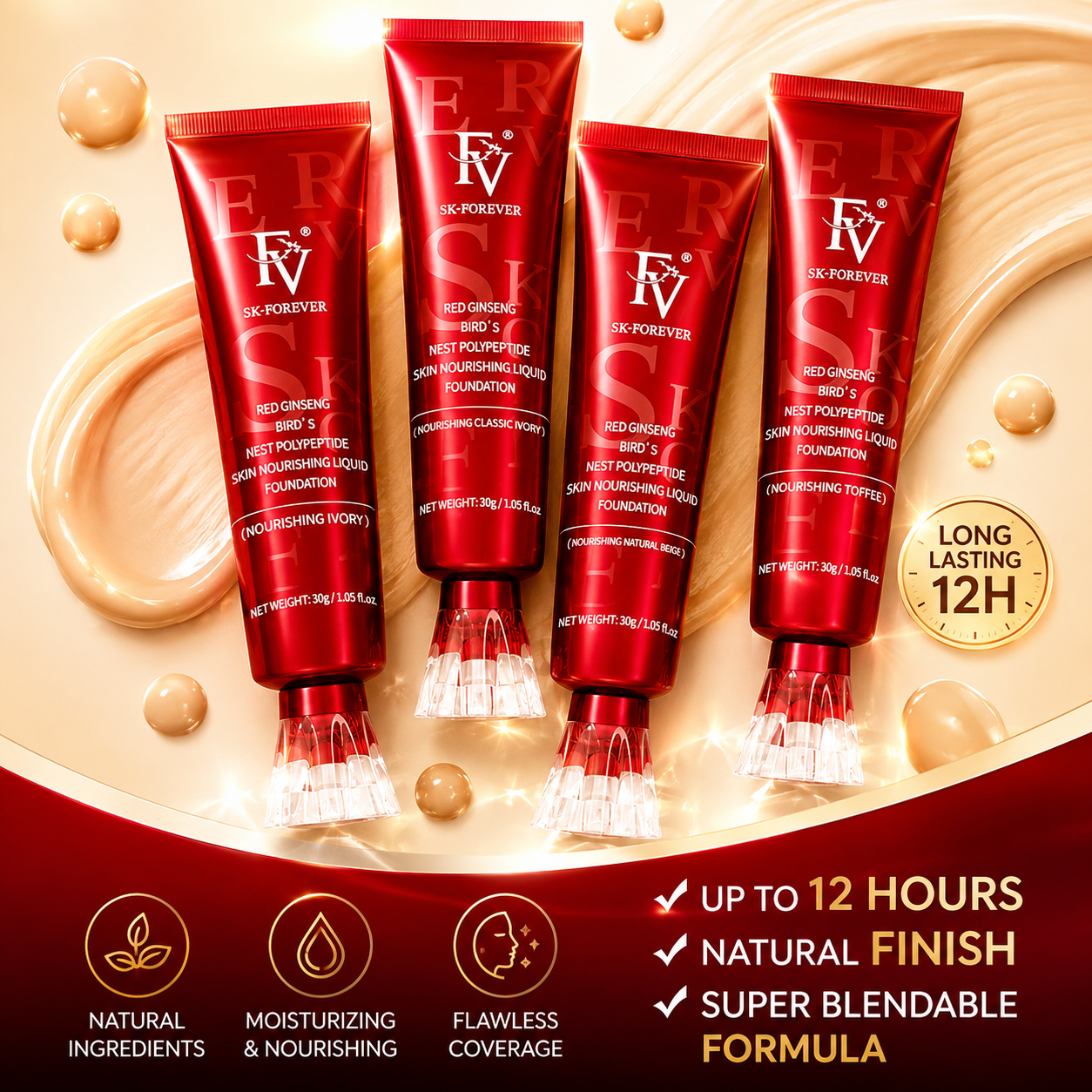 SK Forever Natural Finish Foundation