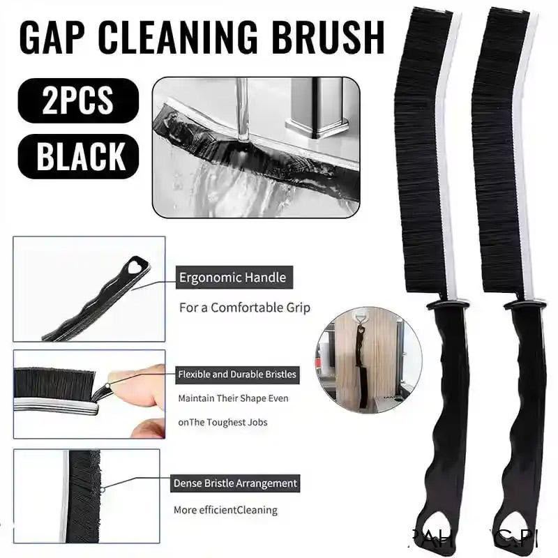 Black Gap Cleaning Brush Set for Home & Car