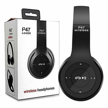 Wireless Bluetooth 4.1 Headphones Black P47
