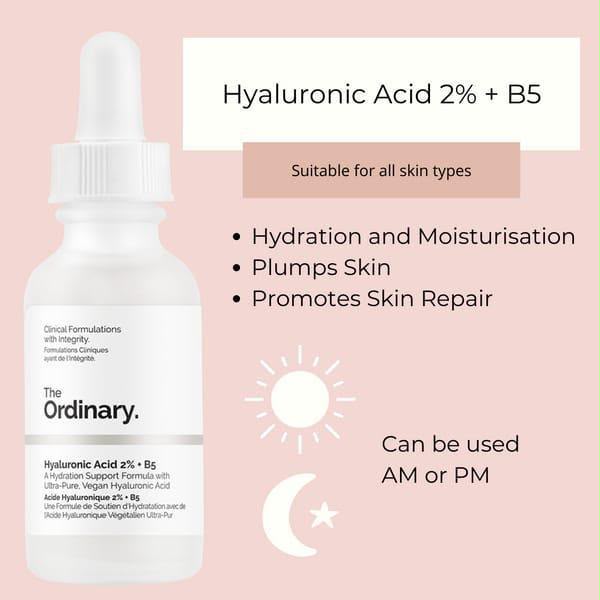 Hyaluronic Acid Serum 30ml Vegan Hydrating